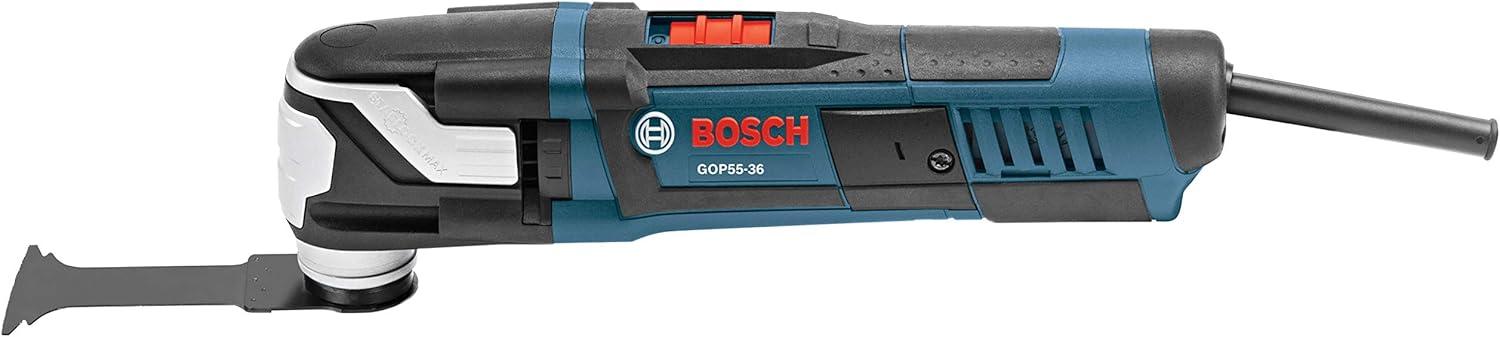 imageBosch GOP5536B StarlockMax Oscillating MultiTool Kit with SnapIn Blade Attachment