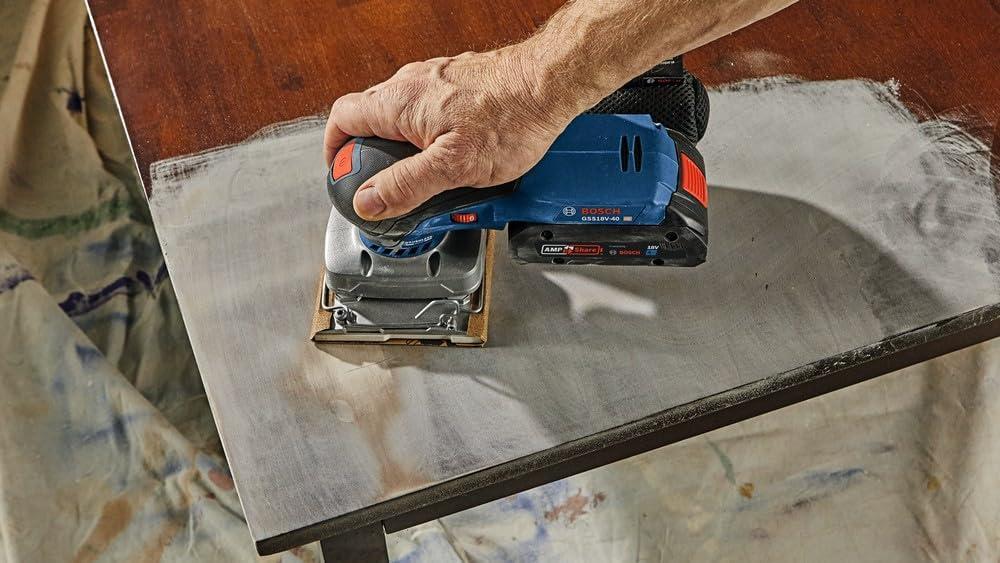 imageBosch GSSSQ02 14 Sheet HookandLoop Cordless Backing Pad