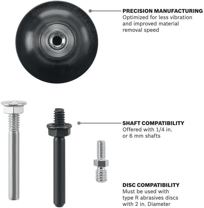 imageBosch GWG050 Backing Pad for 2 in Die Grinder