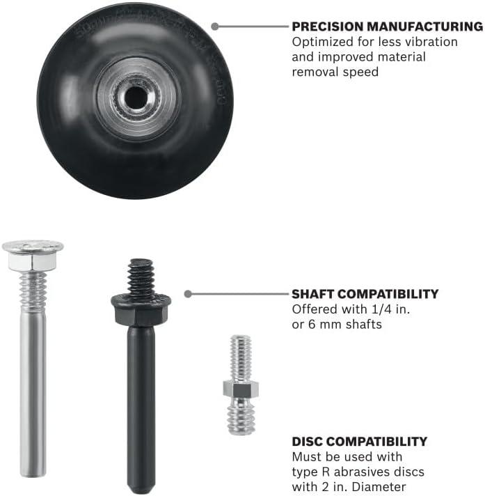 imageBosch GWG050 Backing Pad for 2 in Die Grinder
