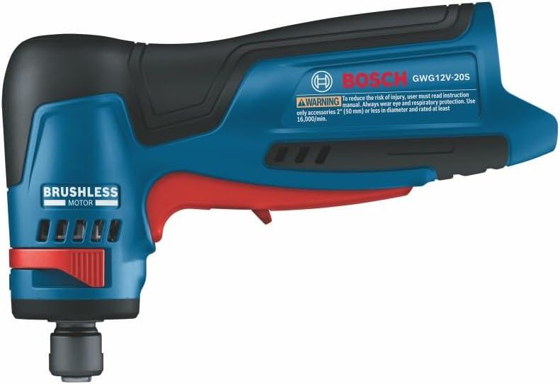 imageBosch GWG12V20SB23 12V Max Brushless 14 In Right Angle Die Grinder Kit with 2 3 Ah BatteriesIndustrial
