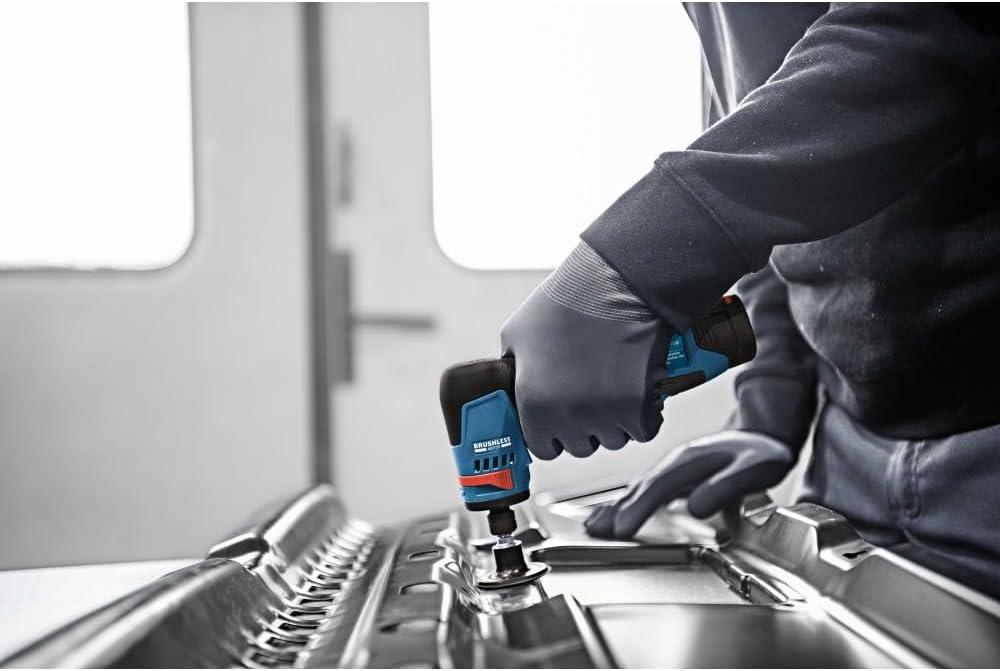 imageBosch GWG12V20SB23 12V Max Brushless 14 In Right Angle Die Grinder Kit with 2 3 Ah BatteriesIndustrial