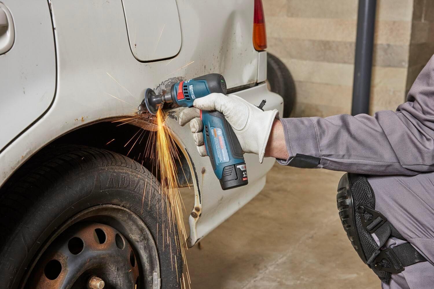 imageBosch GWG12V20SB23 12V Max Brushless 14 In Right Angle Die Grinder Kit with 2 3 Ah BatteriesIndustrial