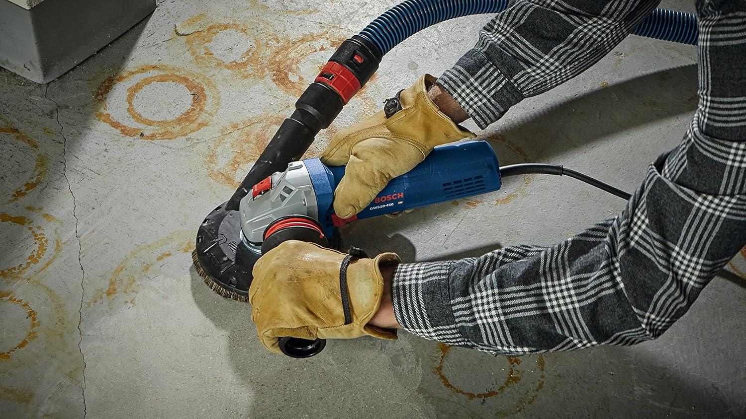 imageBosch GWS10450 412 In Ergonomic Angle Grinder