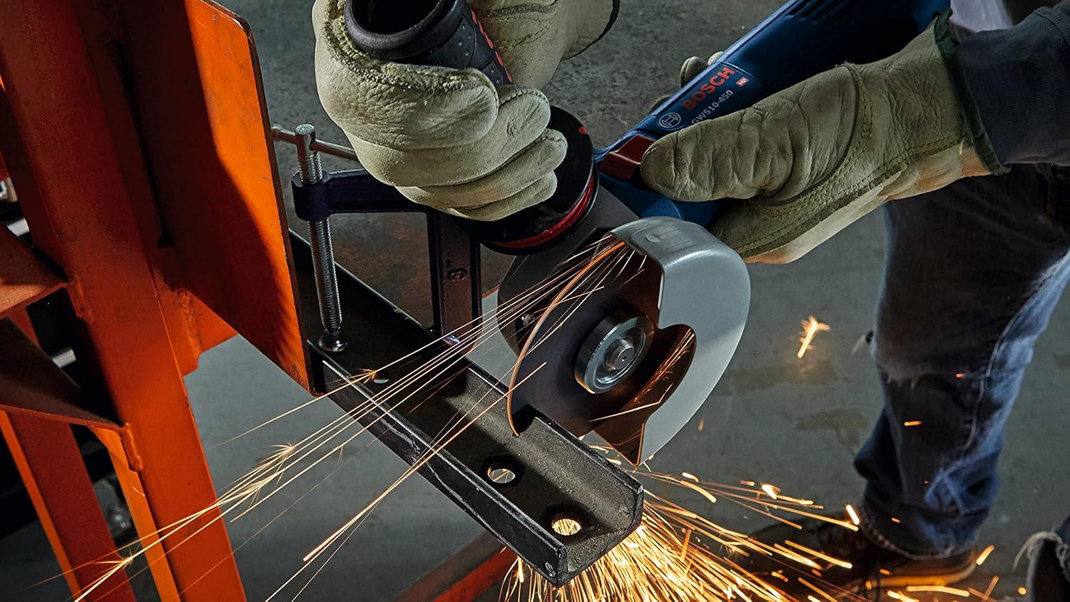 imageBosch GWS10450 412 In Ergonomic Angle Grinder