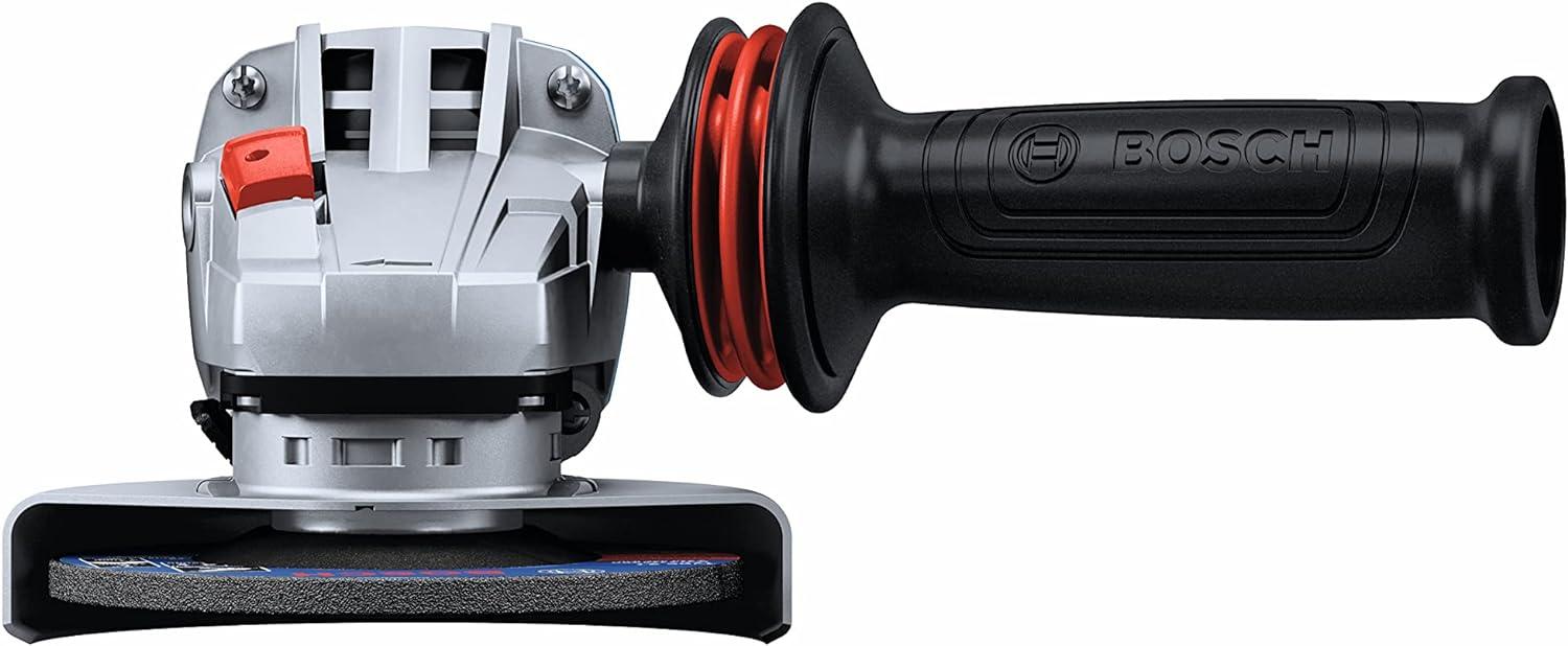 imageBosch GWS10450PD 412 In Ergonomic Angle Grinder with No LockOn Paddle Switch