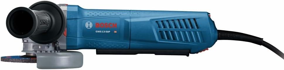 imageBosch GWS1350P 5 In Angle Grinder with LockOn Paddle Switch