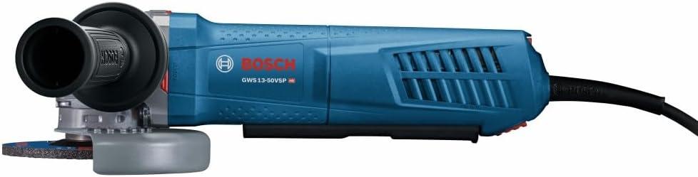 imageBosch GWS1350VSP 5 In Angle Grinder Variable Speed with LockOn Paddle Switch