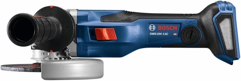 imageBosch GWS18V13CN PROFACTOR 18V ConnectedReady 5 6 In Angle Grinder with Slide Switch Bare Tool