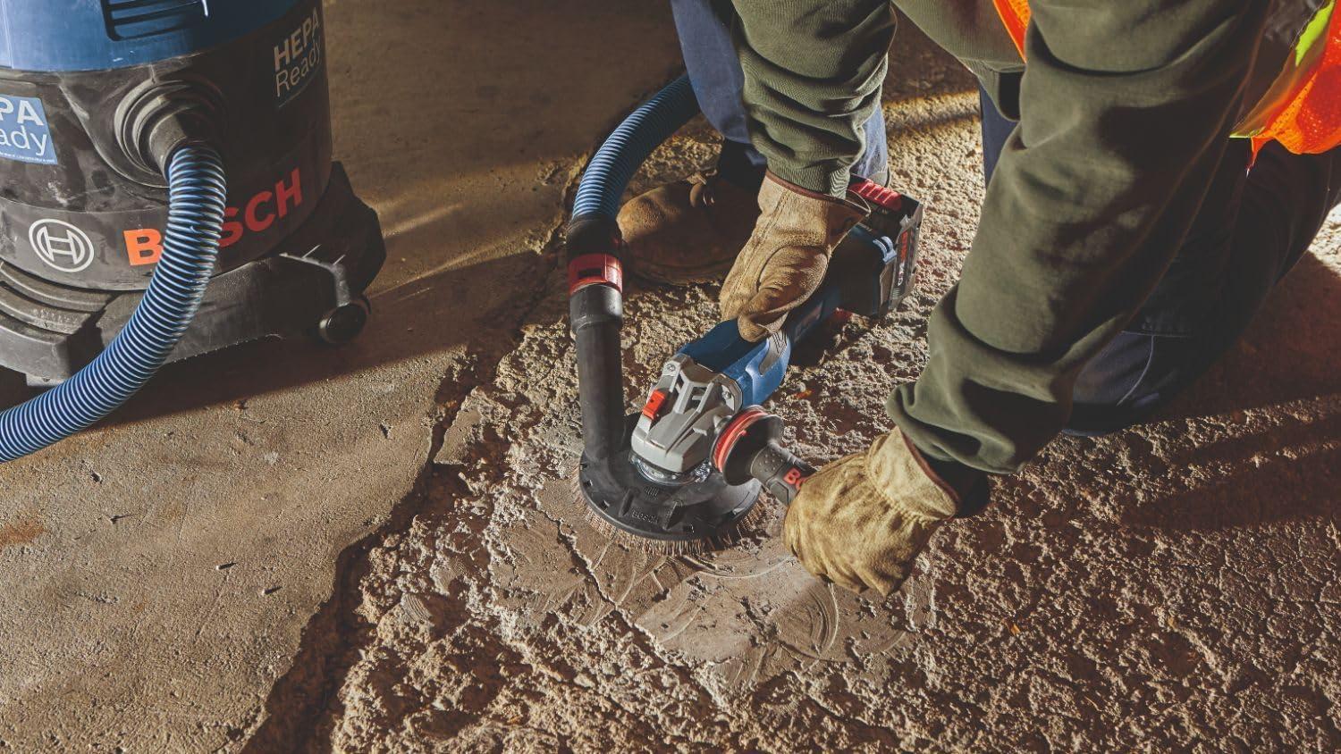 imageBosch GWS18V13PN PROFACTOR 18V 5 6 In Angle Grinder with No LockOn Paddle Switch Bare Tool