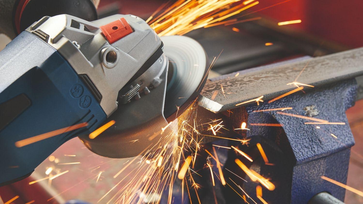 imageBosch GWS18V13PN PROFACTOR 18V 5 6 In Angle Grinder with No LockOn Paddle Switch Bare Tool