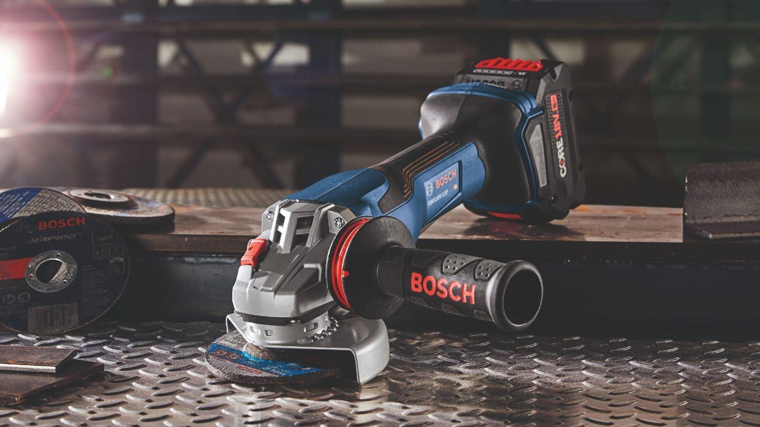 imageBosch GWS18V13PN PROFACTOR 18V 5 6 In Angle Grinder with No LockOn Paddle Switch Bare Tool
