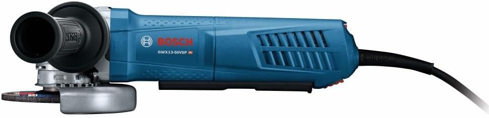 imageBosch GWX1045DE 412 In XLOCK Ergonomic Angle Grinder with No LockOn Paddle Switch121 in