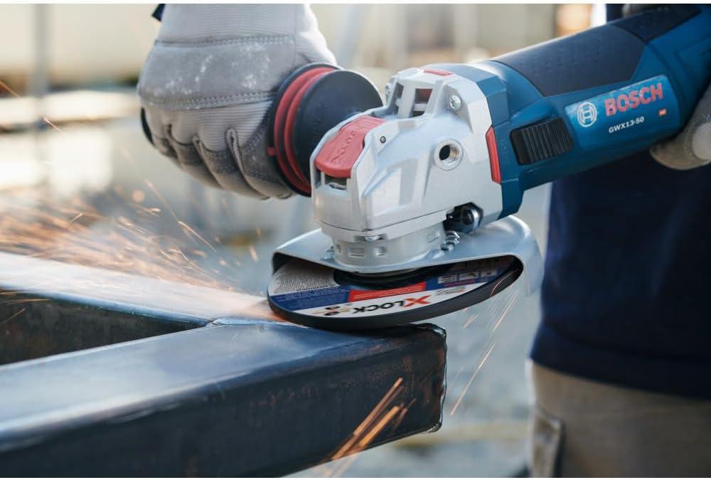 imageBosch GWX1350 5 In XLOCK Angle Grinder