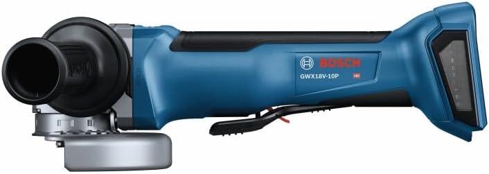 imageBosch GWX18V10PN 18V XLOCK Brushless 412 5 In Angle Grinder with No LockOn Paddle Switch Bare Tool