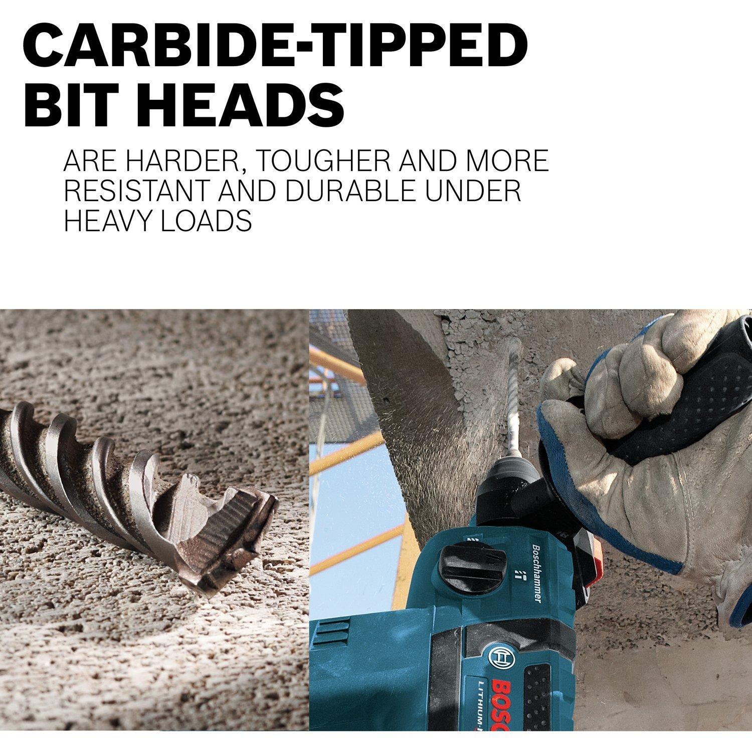 imageBosch HC2129 34 in x 39 in SDSPlus Bulldog Rotary Hammer BitIndustrial