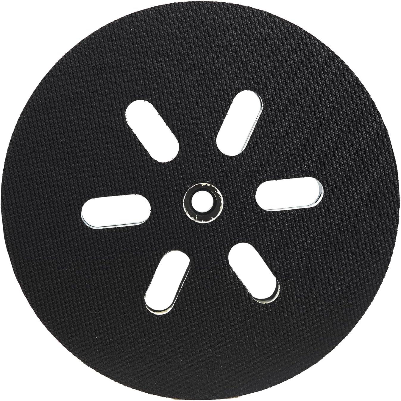 imageBosch RS6046 6 in Hard HookampLoop Sander Backing Pad for Flat Sanding Without Gouging and Fast Removal