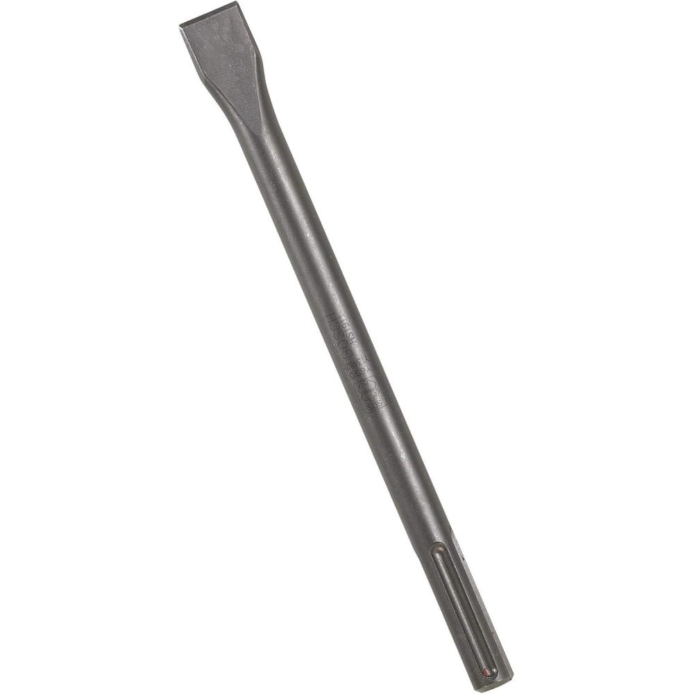 imageBOSCH 2 in x 12 in SDSmax Tile Chisel Hammer Steel HS1915SDS Max Flat Chisel