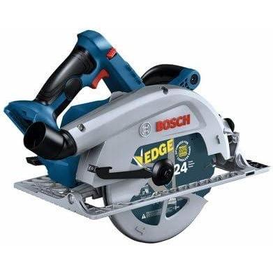 imageBOSCH GKS18V25GN PROFACTOR 18V 714 Circular Saw with Track Compatibility BITURBO Brushless Technology ECO Mode OneTouch Depth Adjustment 050 Bevel Range Ergonomic Handle Bare Tool