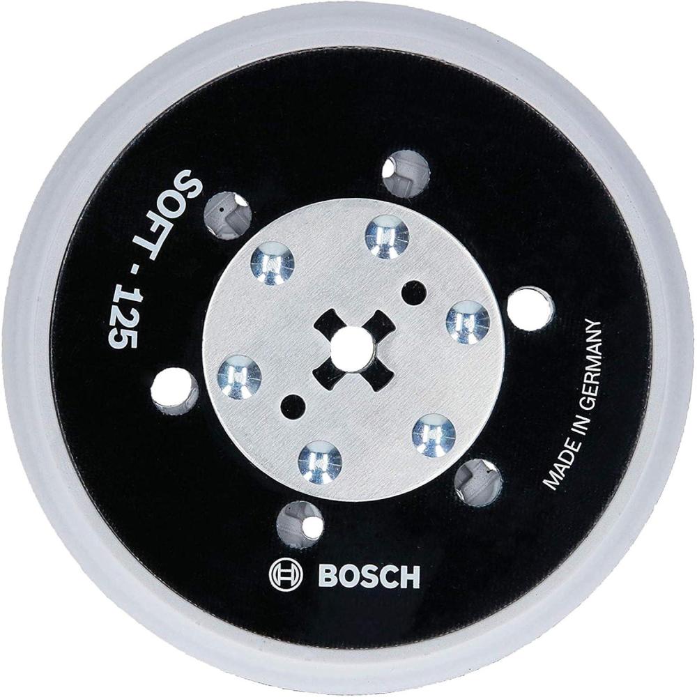 imageBOSCH RSM6045 6 in Medium HookandLoop MultiHole Sanding PadSoft Pad