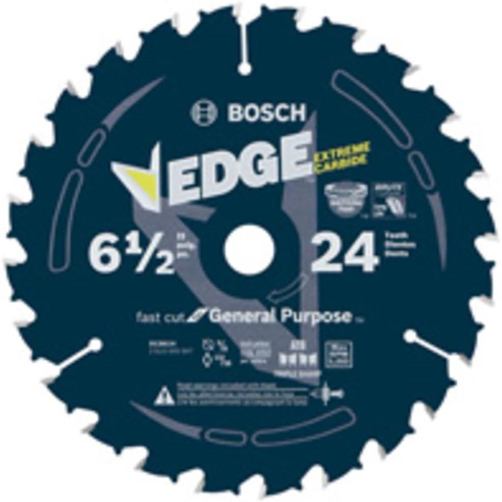 imageBosch DCB624 612 in 24 Tooth Edge Circular Saw Blade for General Purpose