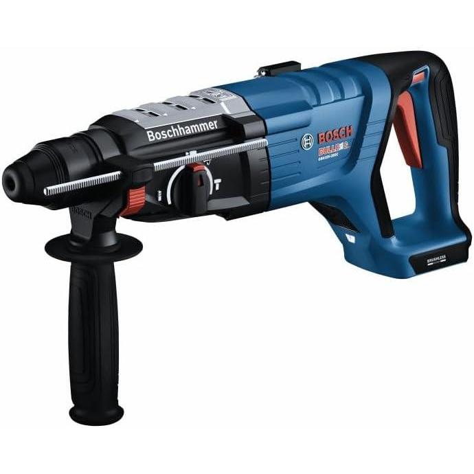 imageBosch GBH18V28DCN 18V Brushless ConnectedReady SDSplus Bulldog 118 In Rotary Hammer Bare ToolTool Only w Dhandle