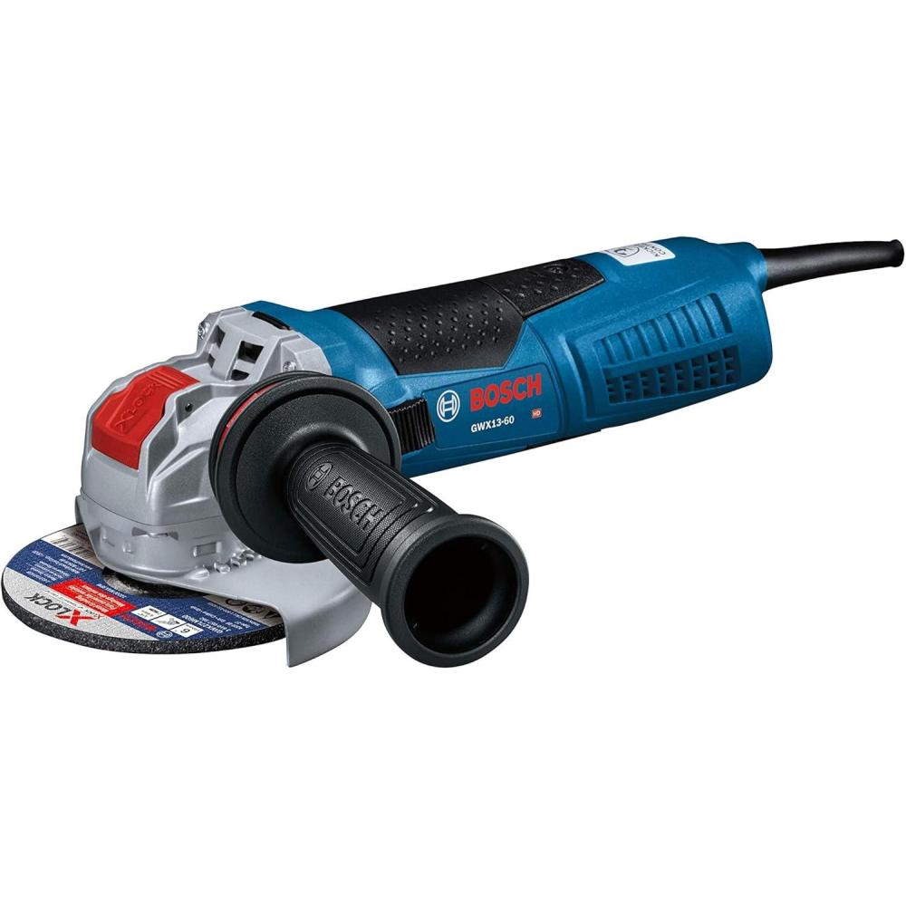 imageBosch GWX1360 6 In XLOCK Angle Grinder with Side SwitchSlide Switch