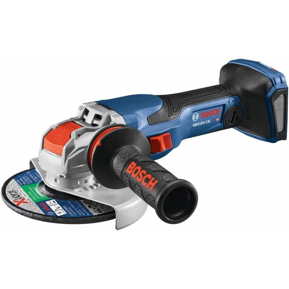 imageBosch GWX18V13CN PROFACTOR 18V XLOCK ConnectedReady 5 6 In Angle Grinder with Slide Switch Bare ToolIndustrial