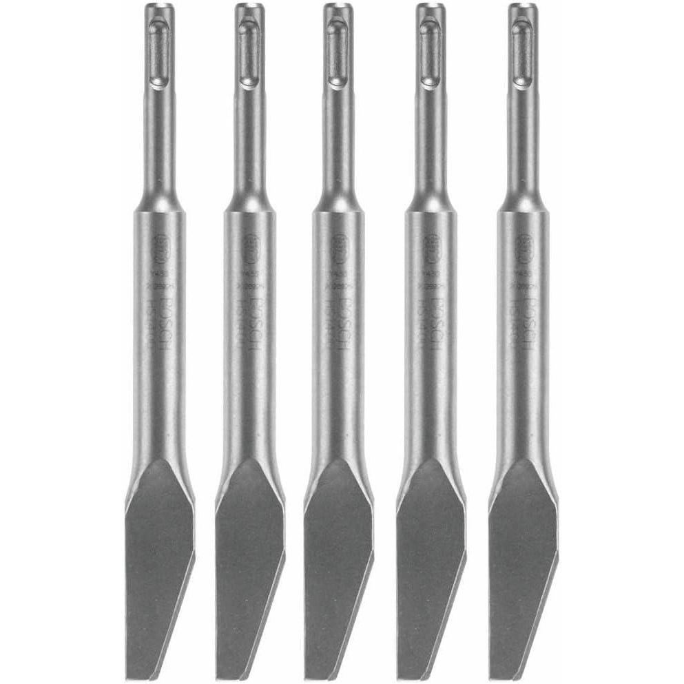 imageBosch HS1427 SDSPlus Hammer Shank 212Inch by 10Inch Wide Steel SelfSharpening Chisel  Silver14