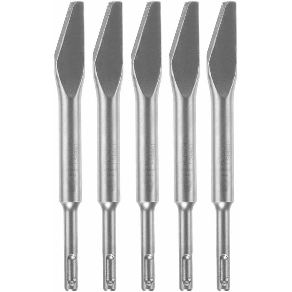 imageBosch HS1427 SDSPlus Hammer Shank 212Inch by 10Inch Wide Steel SelfSharpening Chisel Silver8 in