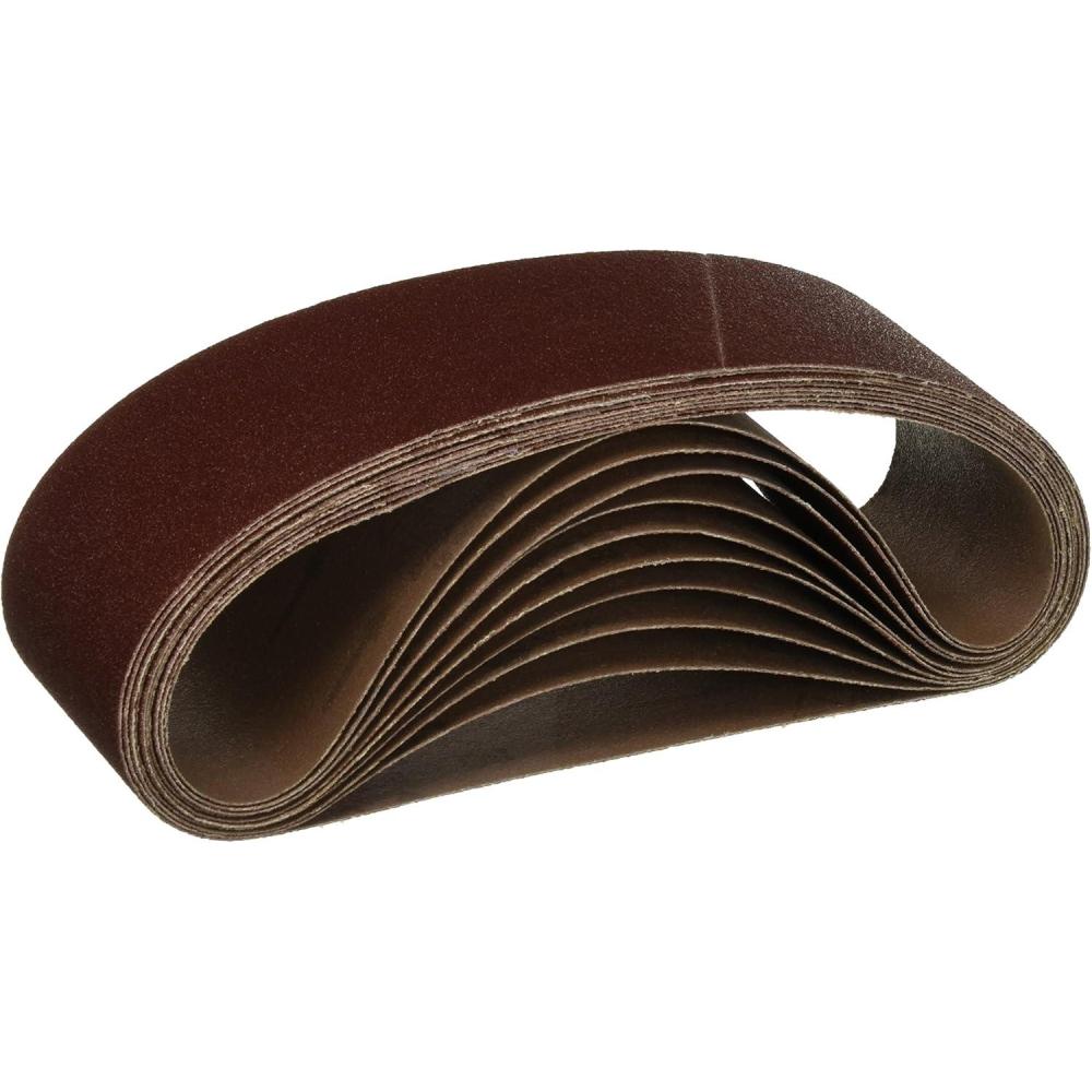 imageBosch SB4R081 10Piece 80 Grit 3 In x 21 In Sanding Belts