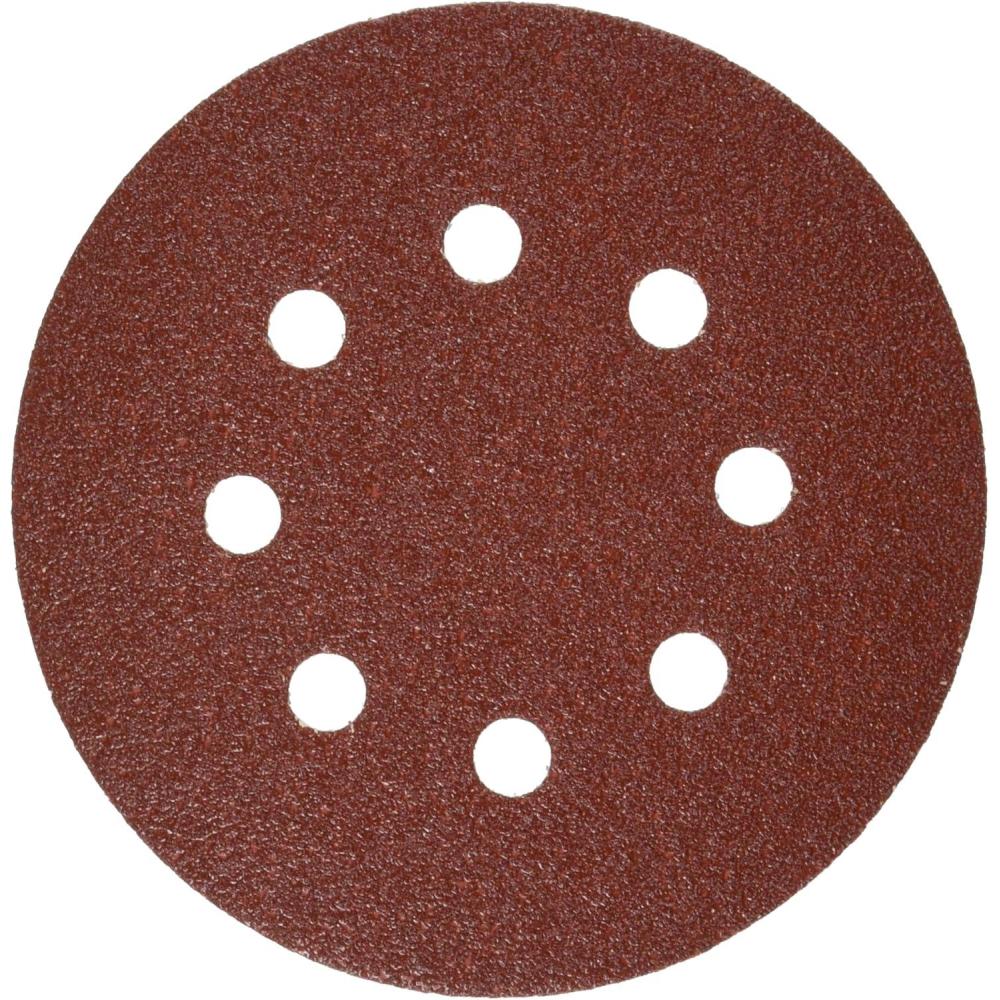 imageBosch SR5R060 5Piece 60 Grit 5 in 8 Hole HookandLoop Sanding Discs