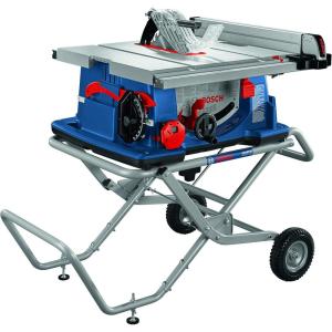 BOSCH 4100XC-10 10 In. Worksite Table Saw with Gravity-Rise Wheeled Stand(Table Saw)