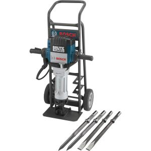 BOSCH BH2770VCD 120-Volt 1-1/8 Hex Breaker Hammer Brute Turbo Deluxe Kit with Deluxe Cart(Hex Breaker Hammer Brute Turbo Deluxe Kit)