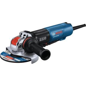 BOSCH GWX14-60PBD 6 In. X-LOCK™ Angle Grinder – 13-Amp Motor, 9,700 rpm, Lightweight Design, Paddle Switch, Brake System, Anti-Vibration Handle, KickBack Control, Overload Protection