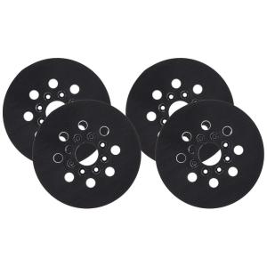 BOSCH RS034 5 in. Soft Hook-and-Loop Sanding Pad(One Size (Pack of 4))