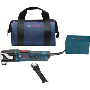 Bosch GOP55-36B StarlockMax Oscillating Multi-Tool Kit with Snap-In Blade Attachment