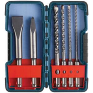 Bosch HCK001 7 pc. SDS-Plus® Bulldog™ Rotary Hammer Bit Set(6pc)