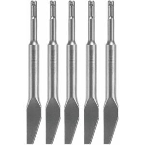 Bosch HS1427 SDS-Plus Hammer Shank 2-1/2-Inch by 10-Inch Wide Steel Self-Sharpening Chisel , Silver(1/4″)