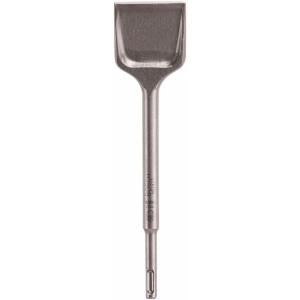 Bosch HS1427 SDS-Plus Hammer Shank 2-1/2-Inch by 10-Inch Wide Steel Self-Sharpening Chisel , Silver(2-1/2 Inch)
