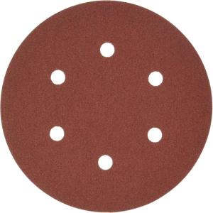 Bosch SR6R120 5-Piece 120 Grit 6 in. 6 Hole Hook-and-Loop Sanding Discs