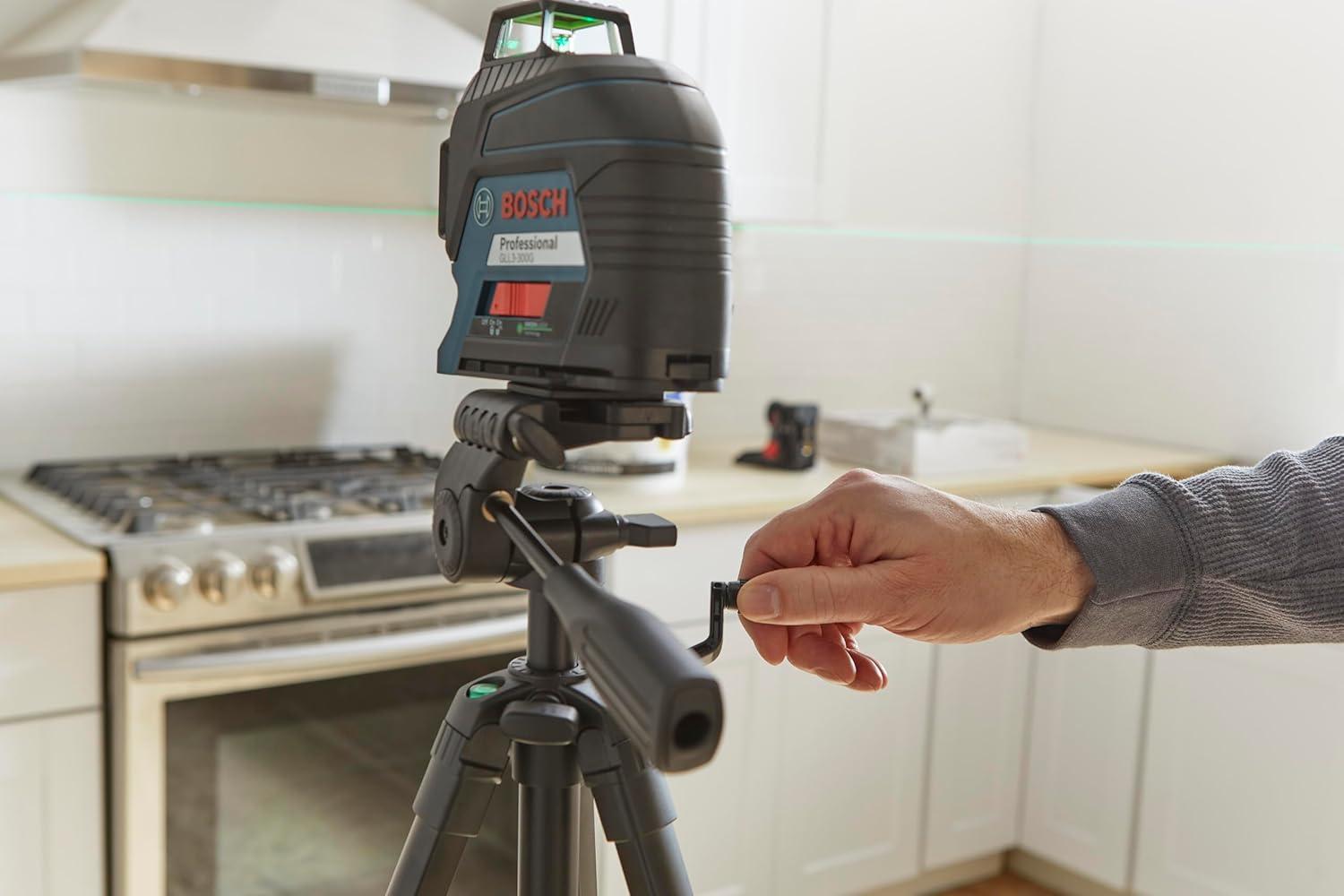 imageBOSCH BT 150 Compact Tripod with Extendable Height for Use with Line Lasers Point Lasers and Laser Distance Measures2261 Light Weight