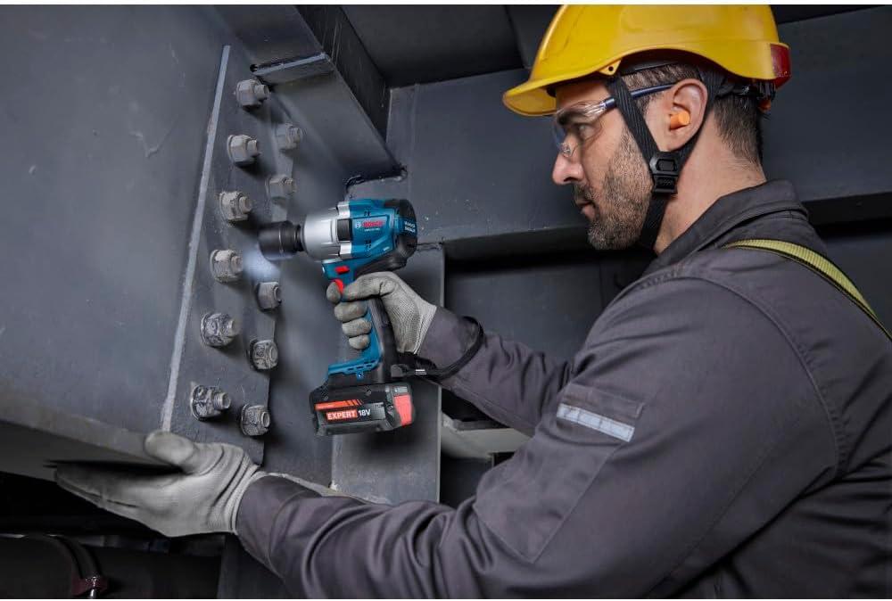 imageBOSCH GDS18V780N 18V Brushless In MidTorque Impact Wrench with 740 FtLbs Max Breakaway Torque and Auto Bolt Release Bare Tool