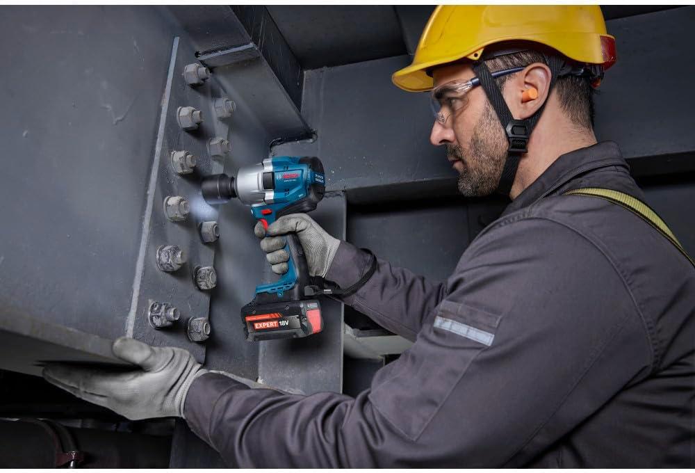 imageBOSCH GDS18V780N 18V Brushless In MidTorque Impact Wrench with 740 FtLbs Max Breakaway Torque and Auto Bolt Release Bare Tool