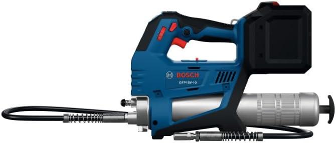imageBOSCH GFP18V10N 18V Grease Gun 10000 PSI Max Pressure Brushless Motor Portable Greasing Tool for Automotive amp Heavy Equipment Bare Tool