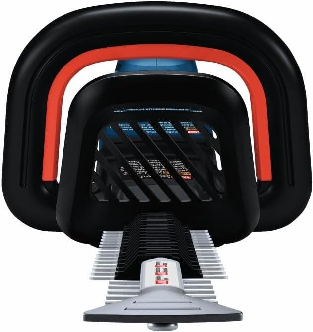 imageBOSCH GHE18V602N 18V Cordless Hedge Trimmer 24Inch Blade with AntiBlocking Technology with Lightweight Design Bare ToolKit With 8Ah Battery Charger