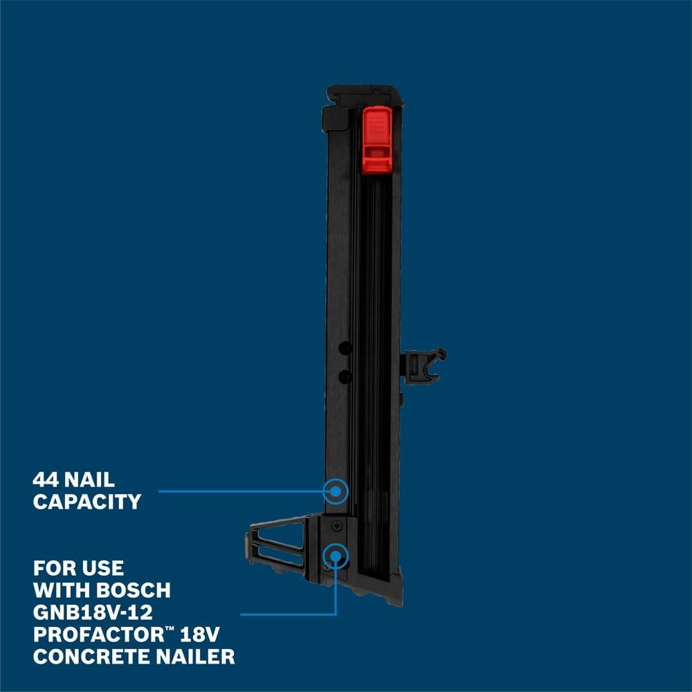 imageBOSCH GNB44M Concrete Nail Gun Extended Magazine