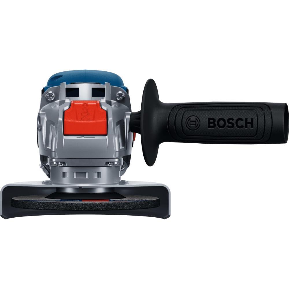 imageBOSCH GWX18V82N 18V XLOCK Angle Grinder for up to 5X faster wheel changes a powerful 8Amp equivalent brushless motor slim grip for light grinding and cutting Inc Guards and Handle Bare Tool