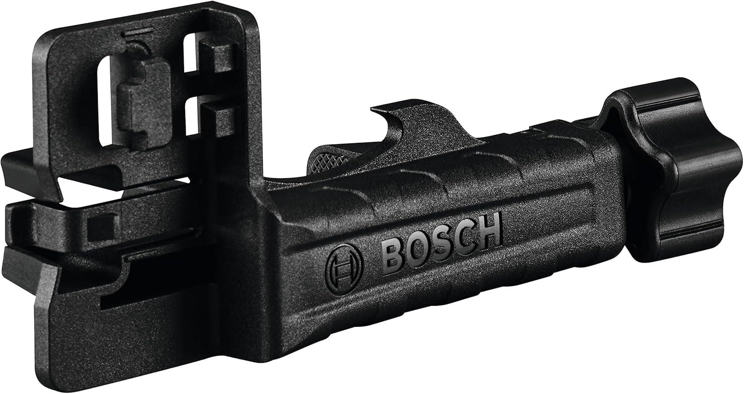 imageBOSCH LR8 165 ft Red and GreenBeam Line Laser Receiver Includes Mounting Bracket 2 AA Batteries amp Belt Pouch1000 ft Receiver GREEN and RED