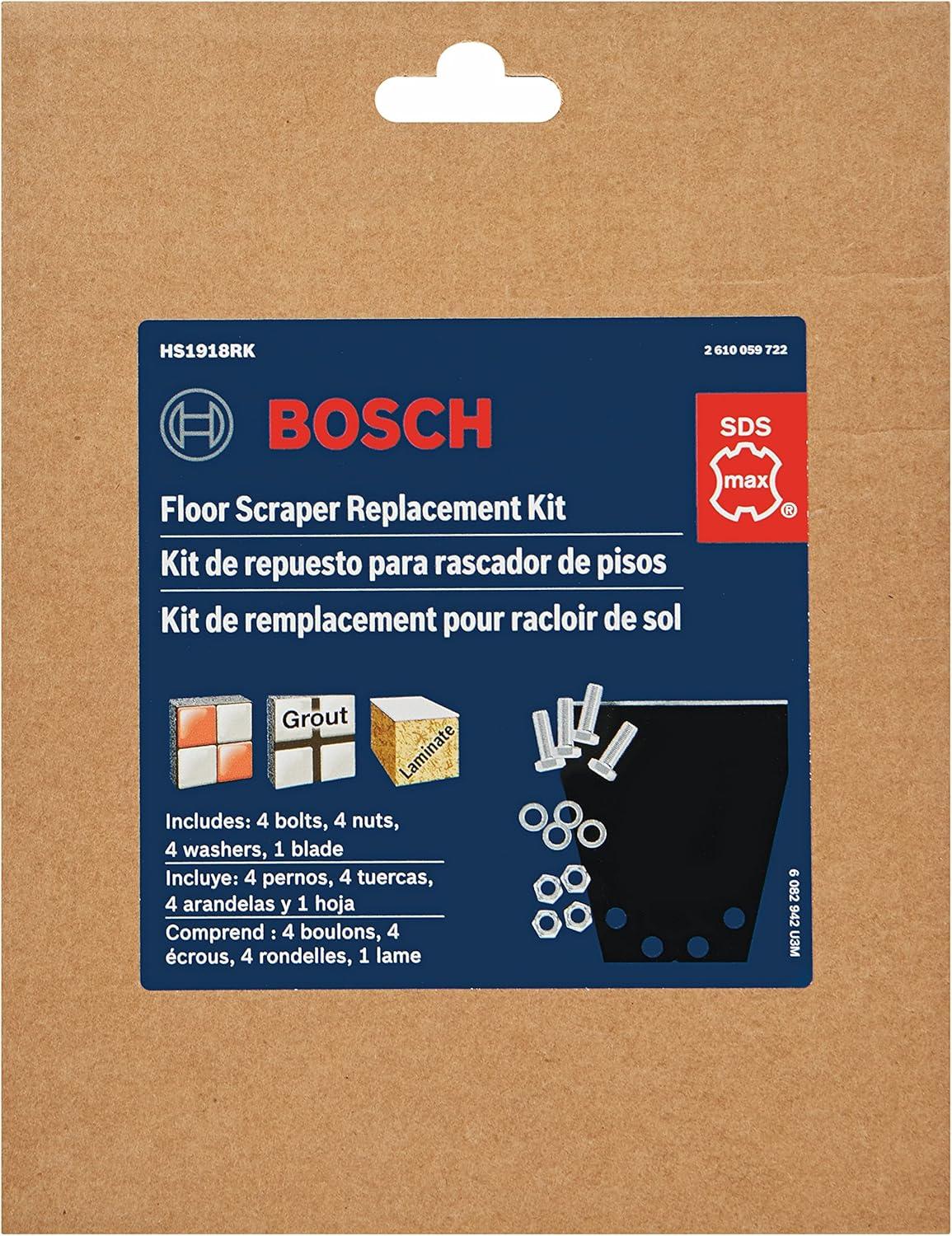 imageBosch 1918RK SDSmax Floor Scraper Replacement Kit